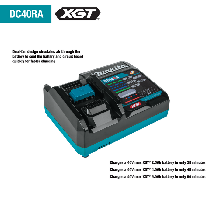 Makita 40V Max XGT Brushless 1‑9/16 In. SDS‑MAX AVT Rotary Hammer Kit