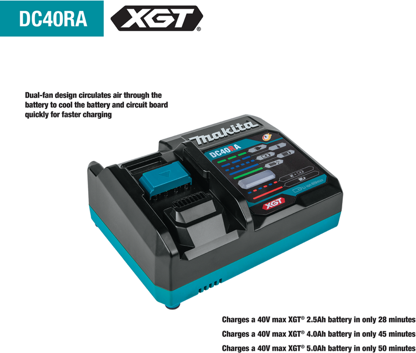 Makita (GAU02T) 40V MAX XGT Brushless Cordless 10" Pole Saw Kit, 8' Length