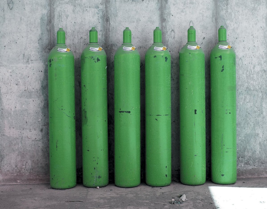 Accuform MCSLPRR Adhesive Vinyl Cylinder Shoulder Label, "Propane - UN1978 - Flammable Gas 2", 2" Length x 5-1/4" Width x 0.004" Thickness