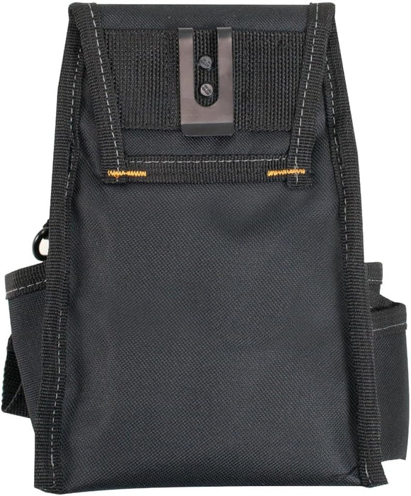Custom Leathercraft CLC 1503 Small Electrical Maintenance Pouch , Black , 9 POCKET