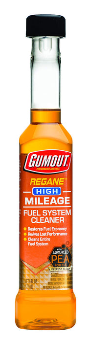 Gumout 510023 Regane High Mileage Fuel System Cleaner, 6 Fl Oz (Pack of 1)