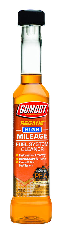 Gumout 510023 Regane High Mileage Fuel System Cleaner, 6 Fl Oz (Pack of 1)