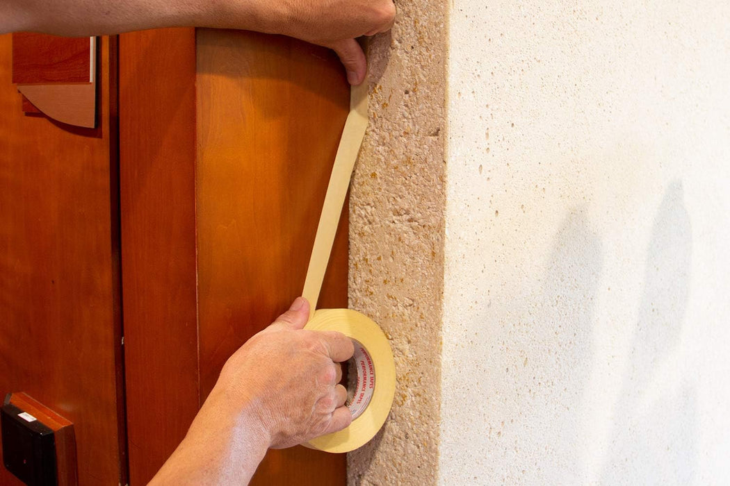 IPG PG21, Lacquer Resistant Masking Tape, 0.94" x 60 yd, Tan, (9-Pack)