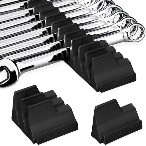 Ernst Manufacturing Wrench Pro - Modular Wrench Organizer for 40 Wrenches with Anti-Slip Cleats - Made in the USA