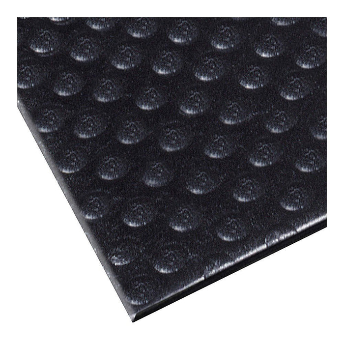Notrax 417 Bubble Sof-Tred� with Dyna-Shield� 2' x 60' x 1/2" Anti Fatigue Mat, Slip Resistant Bubble Textured Surface, Ideal for Industrial and Commercial Workplaces, Black, 417R0024BL