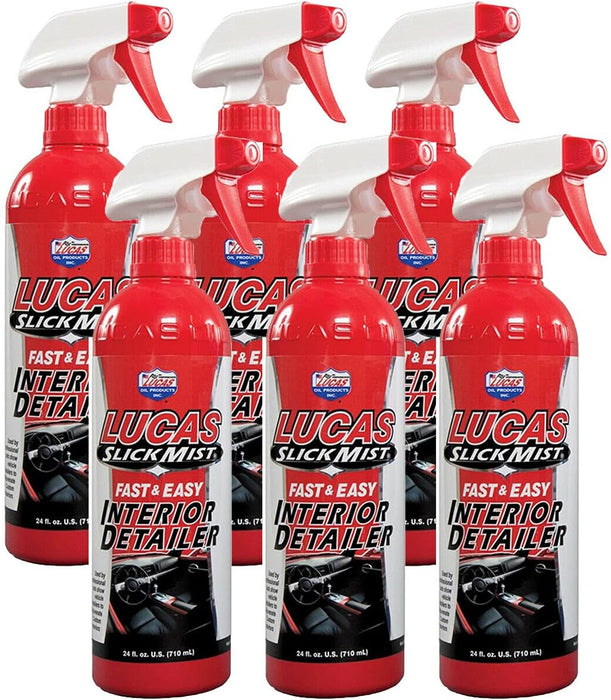 Lucas Oil 10514 Slick Mist Interior Detailer - 24 fl oz. (Pack of 6)