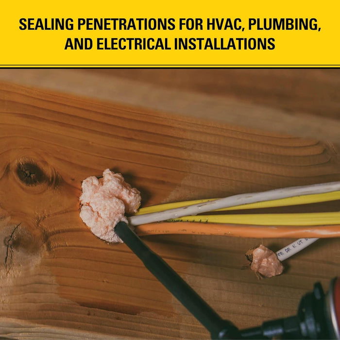 Stanley F952P Fire Block Foam Sealant Pro, 24 Oz. (Pack of 12)