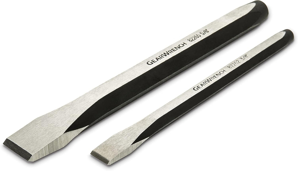 GEARWRENCH 12 Piece Punch and Chisel Chrome Set | 82305