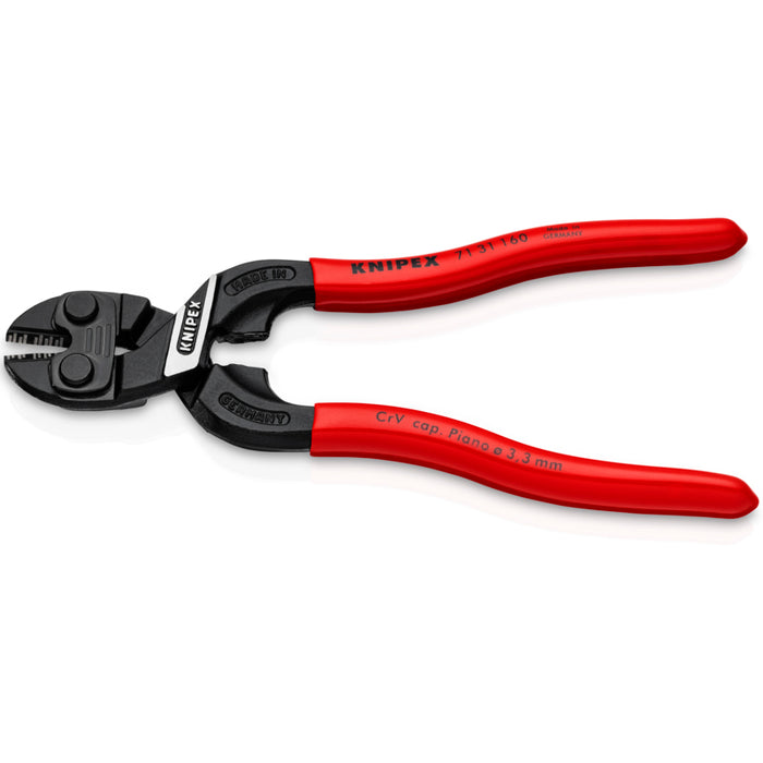 KNIPEX 6-1/4" CoBolt S Compact Bolt Cutters-Notched Blade