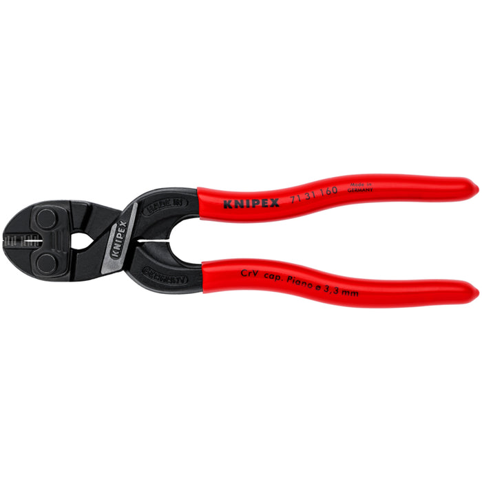KNIPEX 6-1/4" CoBolt S Compact Bolt Cutters-Notched Blade