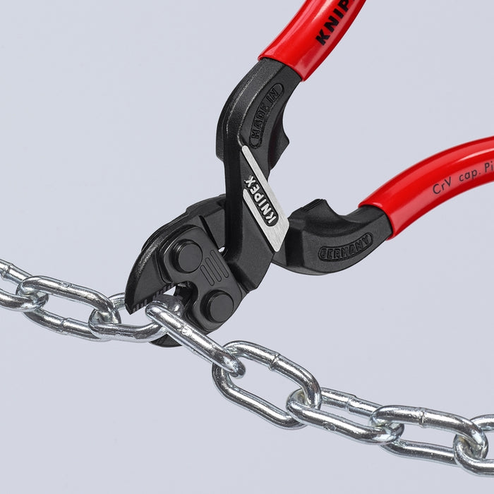 KNIPEX 6-1/4" CoBolt S Compact Bolt Cutters-Notched Blade