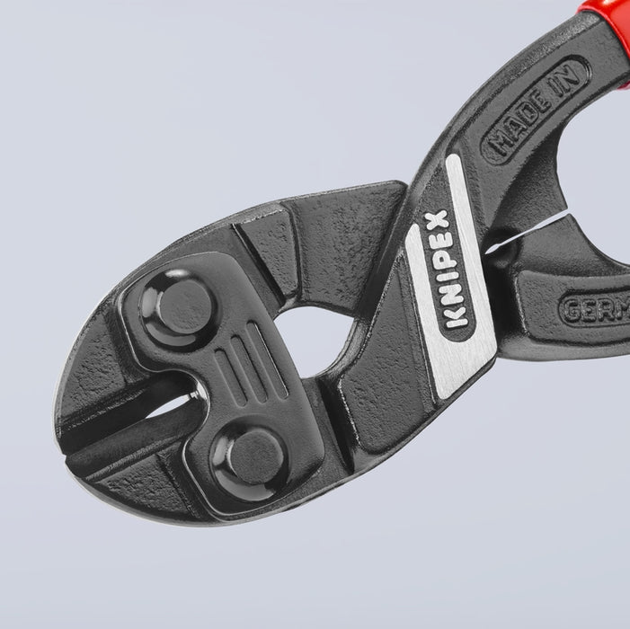KNIPEX 8" CoBolt High Leverage Compact Bolt Cutters-Notched Blade