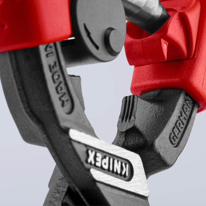 KNIPEX 8" CoBolt High Leverage Compact Bolt Cutters-Notched Blade