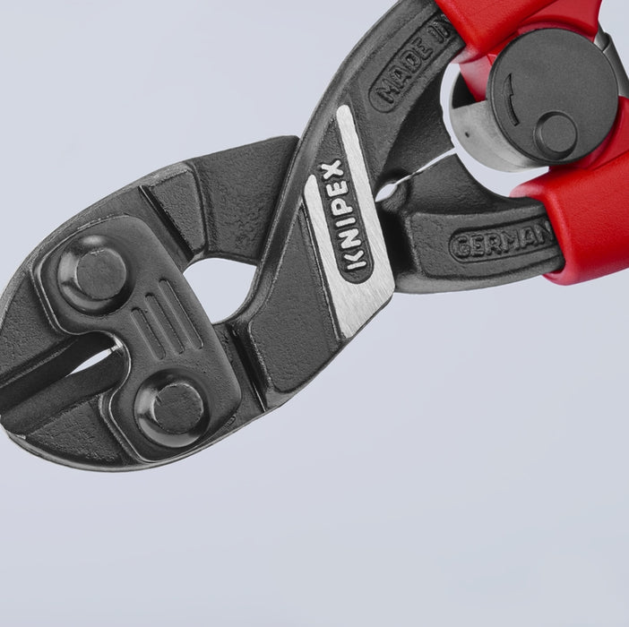 KNIPEX 8" CoBolt High Leverage Compact Bolt Cutters-Notched Blade