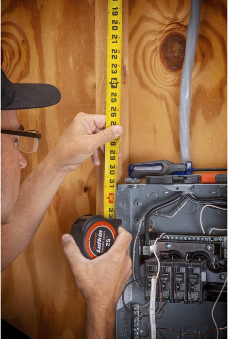 Crescent Lufkin 1-3/16 x 35' Command Control Series Yellow Clad Tape Measure - L1035C-02