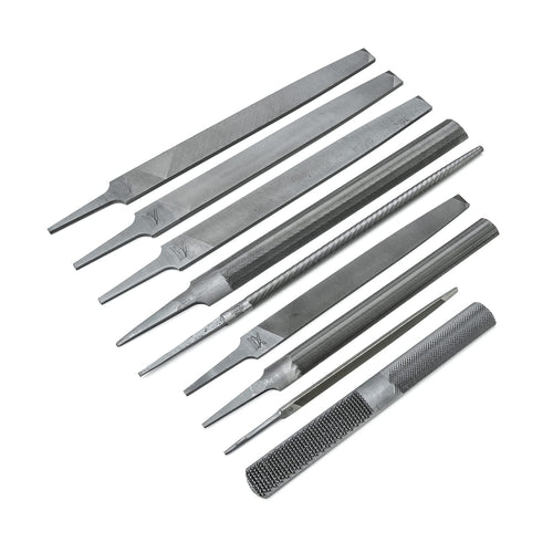 Crescent Nicholson 9 Pc. 6, 8"& 10" Maintenance File Set" - 22030NNN, Multi, One Size 9 Pc. Maintenance File Set