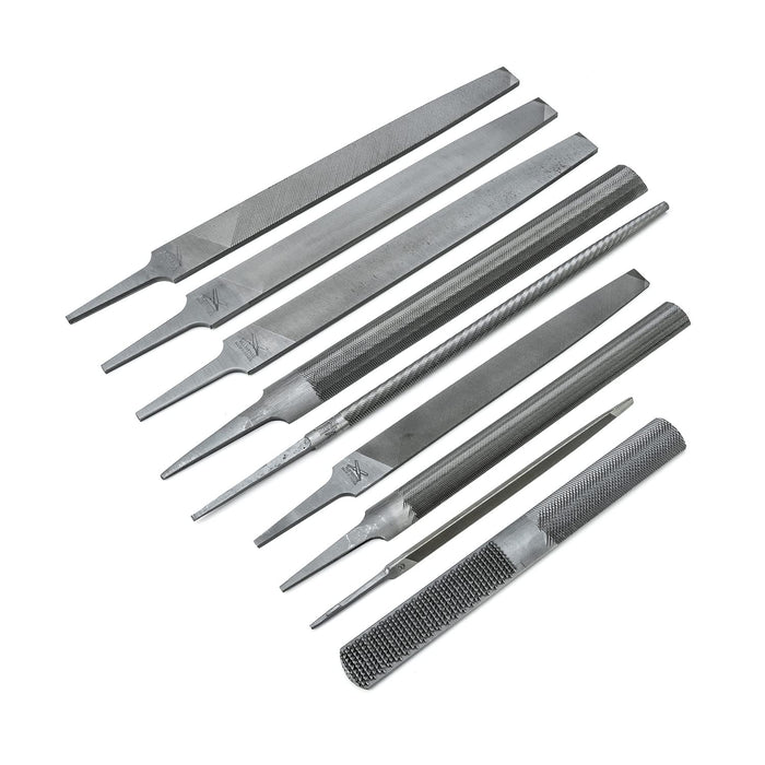 Crescent Nicholson 9 Pc. 6, 8"& 10" Maintenance File Set" - 22030NNN, Multi, One Size 9 Pc. Maintenance File Set