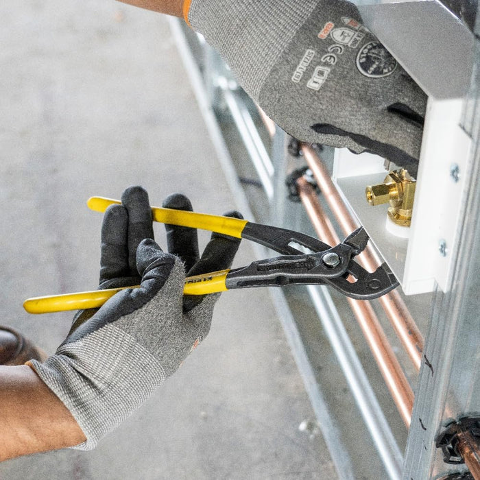 Klein Tools D504-10B Quick-Adjust Klaw Pump Pliers, 10-Inch