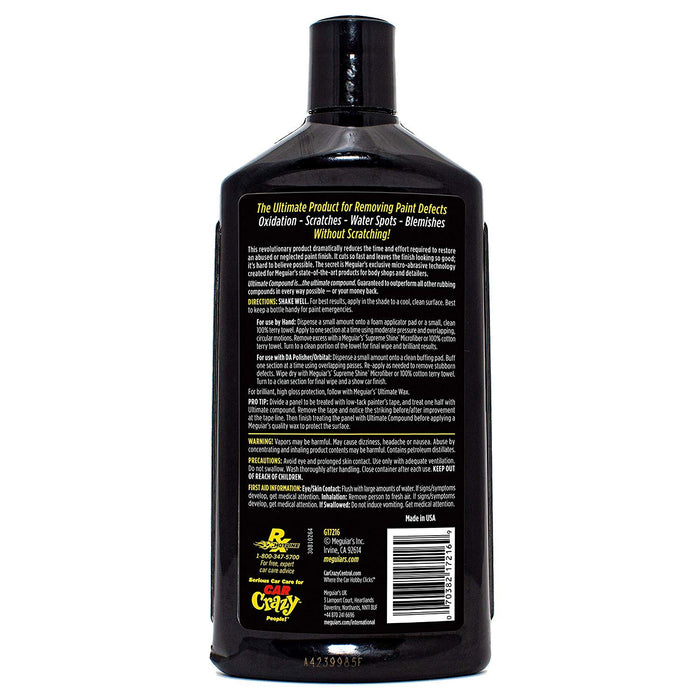 Meguiar's G17216 Ultimate Compound - 15.2 oz. (Pack of 2)