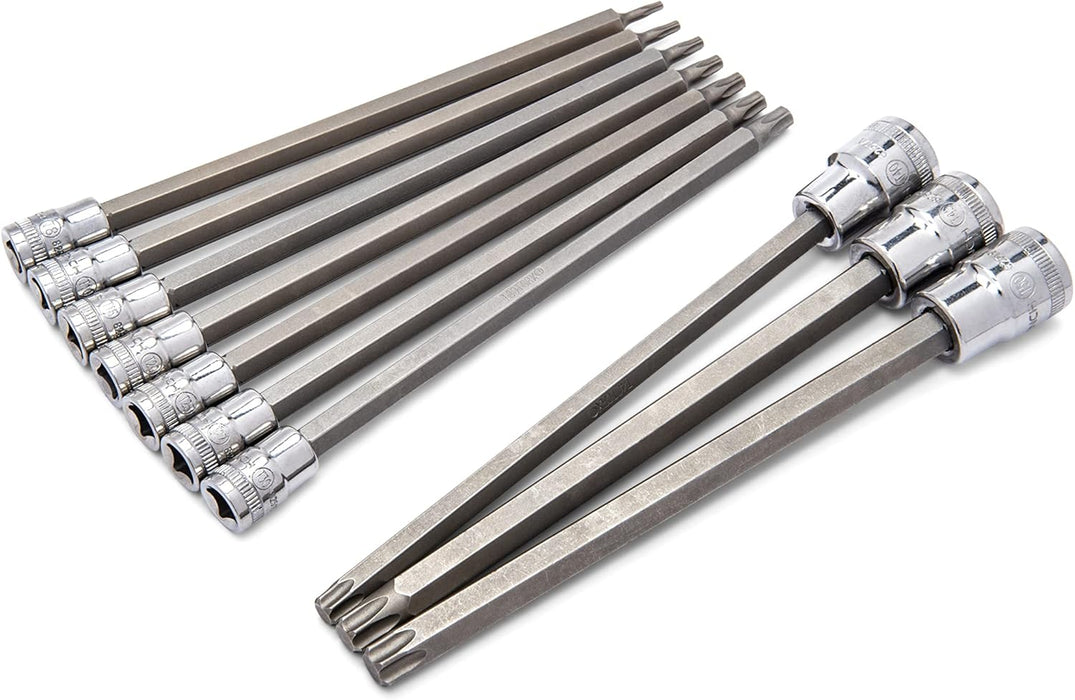 GEARWRENCH 89087 49 Piece 1/4", 3/8", 1/2" Drive Torx Bit Socket Master Set