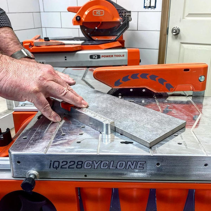 IQ Power Tools CYCLONE 7" Dustless/Dry Cut Bench Top Tile Saw IQ228