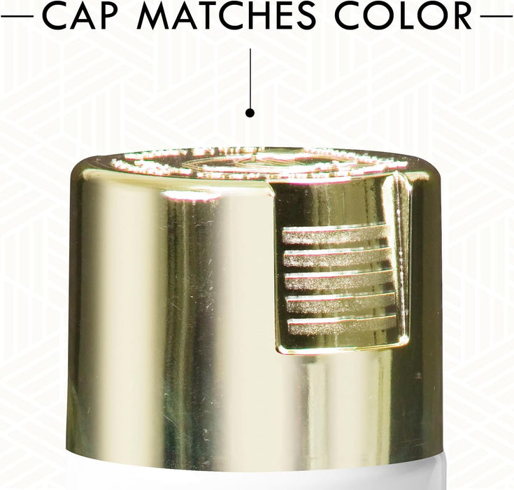 Rust-Oleum 1936830 Specialty Metallic Leafing Spray Paint Topcoat, Brass, 11 Oz Aerosol Can (Pack of 1)