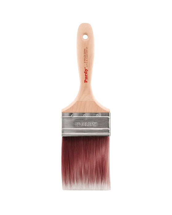 Purdy 144400230 Nylox Swan Paint Brush, Tynex Nylon, 3"