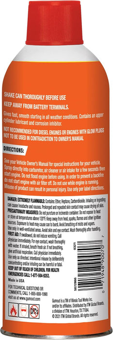 Gumout 5072866 Starting Fluid, 11 oz.