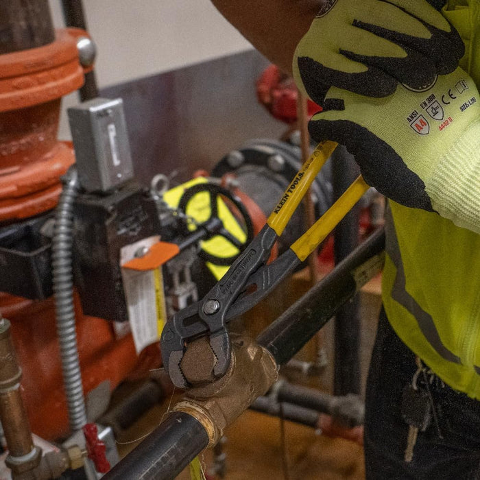 Klein Tools D504-10B Quick-Adjust Klaw Pump Pliers, 10-Inch