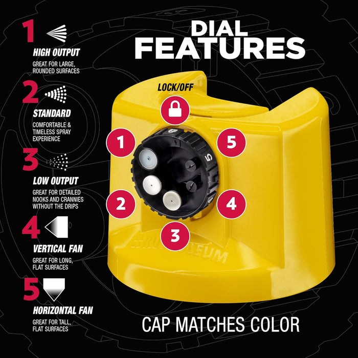 Rust-Oleum 376898 Stops Rust Custom Spray 5-in-1 Spray Paint, 12 oz, Sunburst Yellow (Pack of 1)