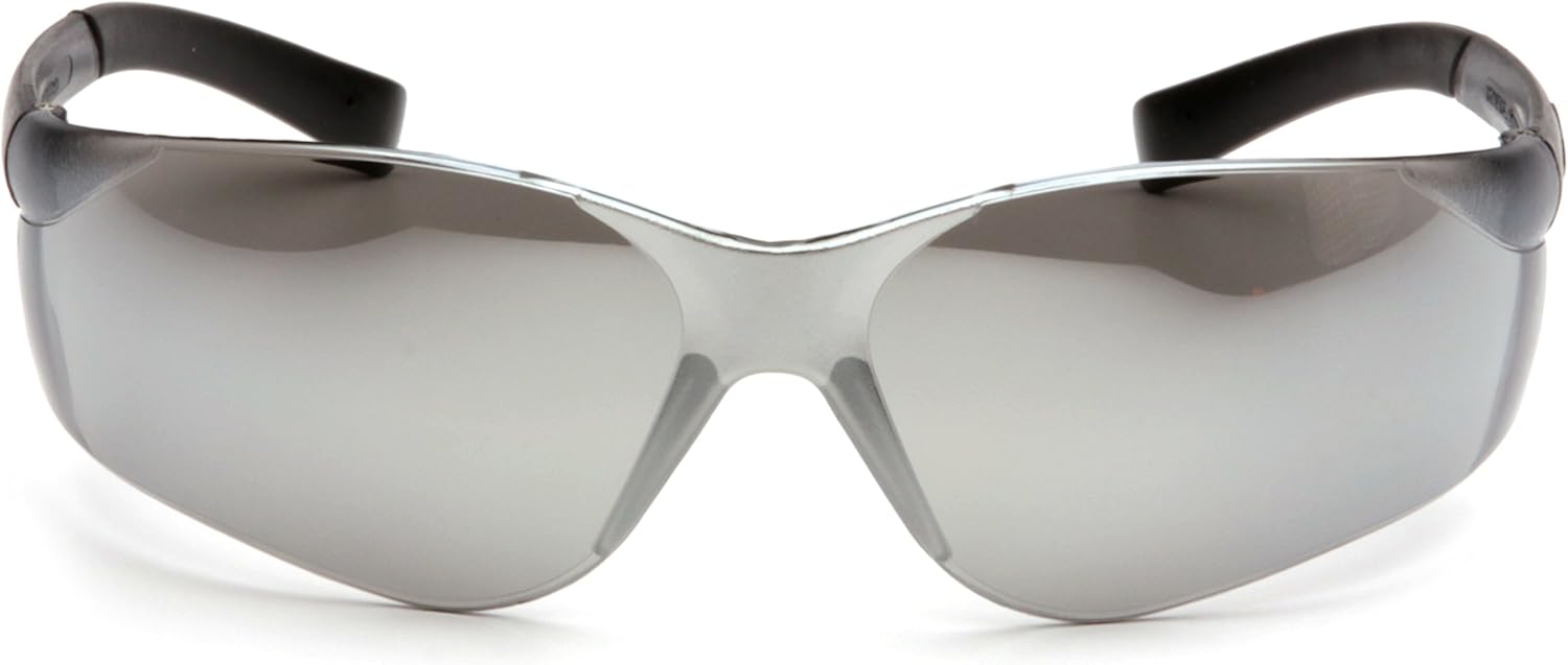 Pyramex S2570S Ztek Safety Glasses ANSI Z87+ Silver Mirror Frame/Silver Mirror Lens