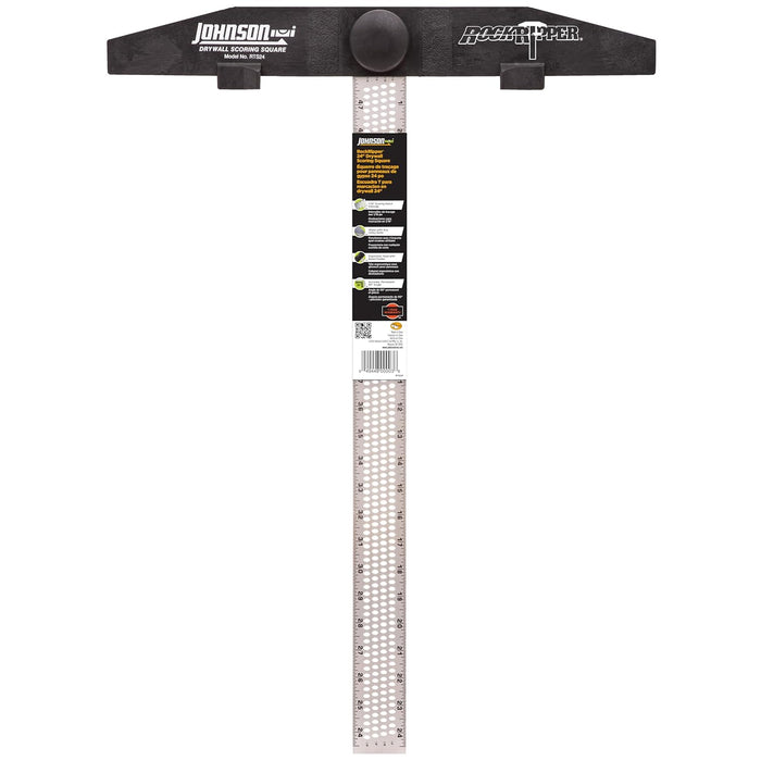 Johnson RTS24 RockRipper with Structo-Cast Head & Perforated Aluminum Blade, 24", Silver, 1 Blade Square