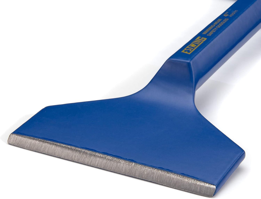 Estwing 42511 4-Inch Wide Hex Shaft Masonry Chisel