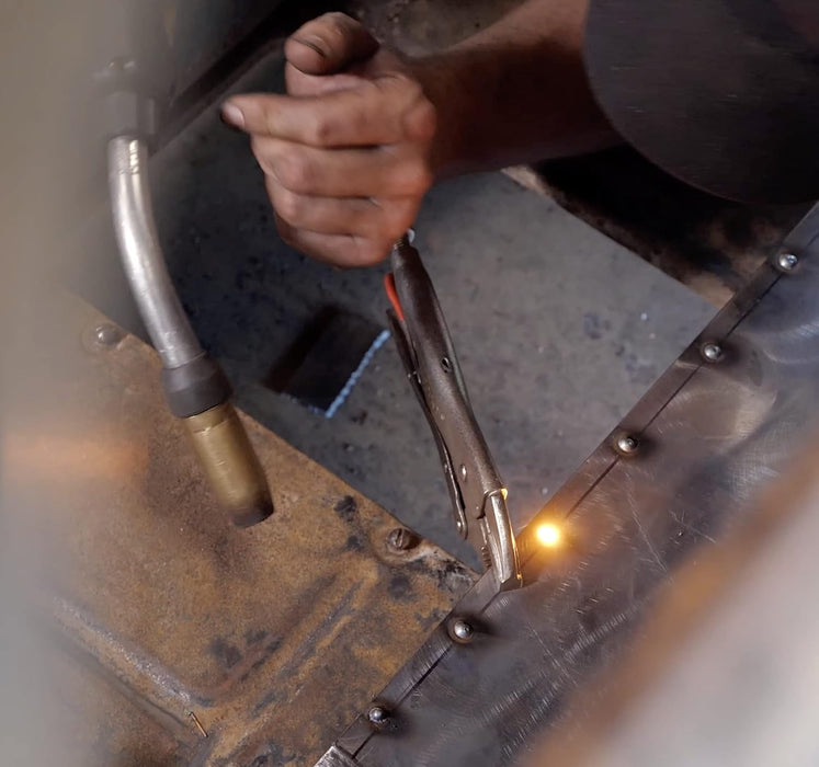 Crescent Curved Jaw Locking Pliers with Wire Cutter - 3 Piece Set - Home DIY & Professional Mechanic Hand Tool for Nuts & Bolts, Cables, Wires - 5", 7" & 10" - CLP3SETN-08