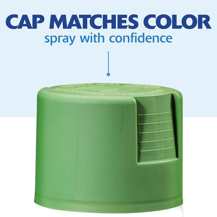 Rust-Oleum 249072 Painter's Touch 2X Ultra Cover Spray Paint, 12 oz, Satin Leafy Green (Pack of 1)