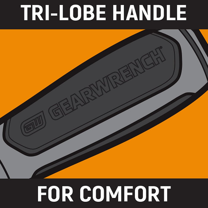 GEARWRENCH (80076H) 1/4" x 24" Slotted Dual Material Screwdriver