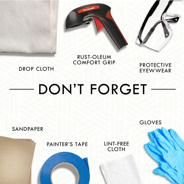 Rust-Oleum 301494 Specialty Mirror Spray, 6 Oz, Silver (Pack of 6)