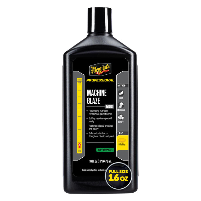 Meguiar's M316 Mirror Glaze Machine Glaze - 16 Oz Bottle