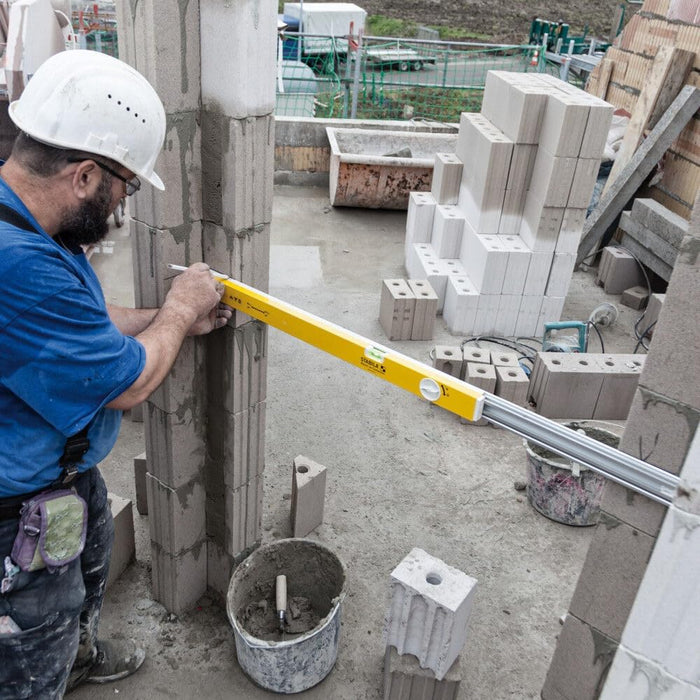 Stabila 29441 Type 80 T Extendable Spirit Level Tool, 25 Inch - 41 Inch