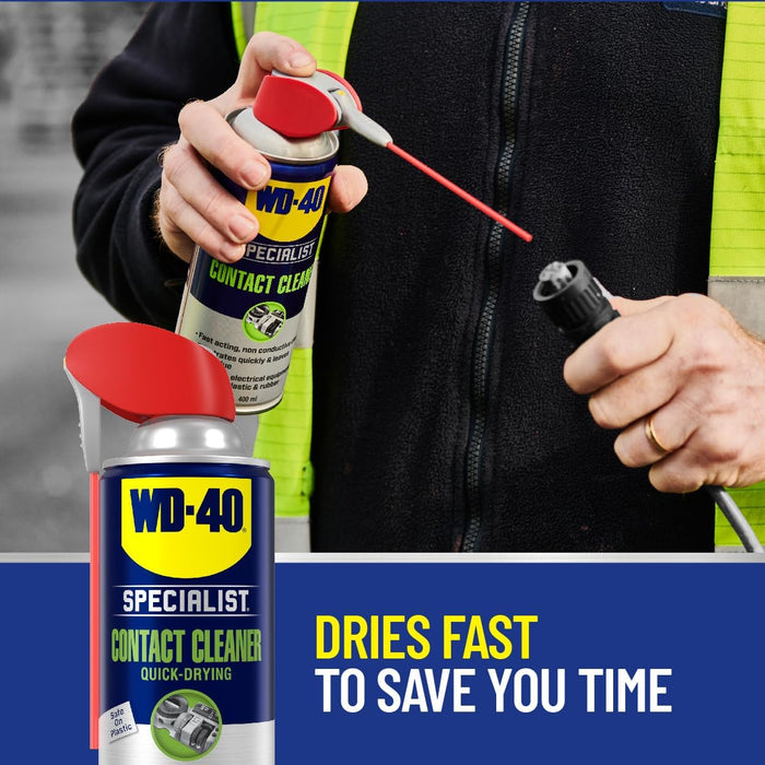 WD-40 300554-6pk Specialist Contact Cleaner Spray, 11 oz. (Pack of 6)