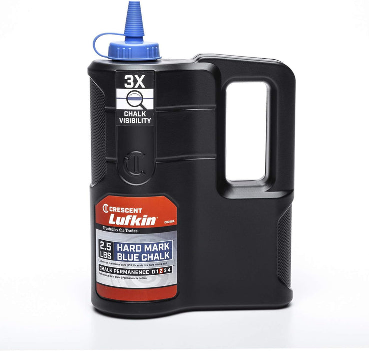 Crescent Lufkin 2.5 lbs HardMark Blue Chalk Refill - CB25BA