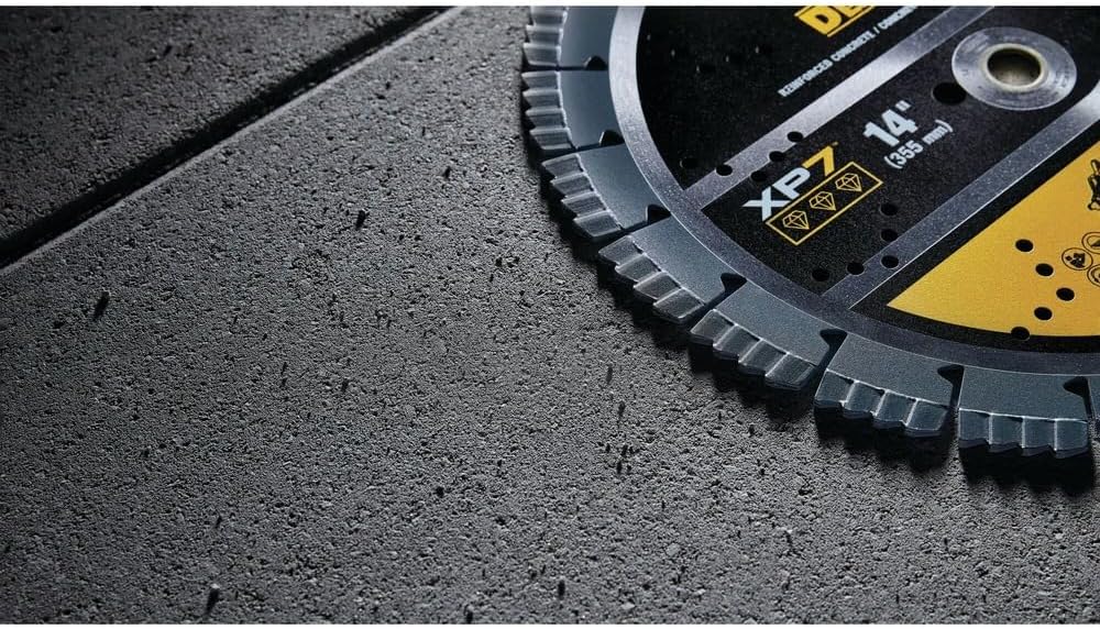 DEWALT DW47437 XP7 Reinforced Concrete Segmented Diamond Blades