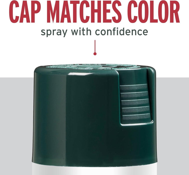 Rust-Oleum 7733830 Stops Rust Spray Paint, 12 oz, Gloss Dark Hunter Green (Pack of 6)