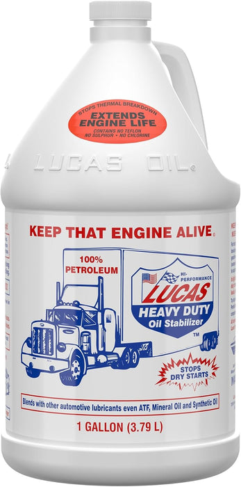 Lucas Oil 10002 Heavy Duty Oil Stabilizer - 1 Gallon/128 Ounces (Pack of 4)