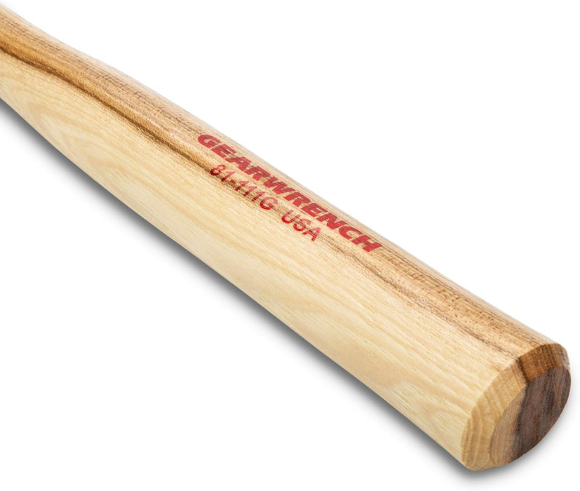 GEARWRENCH 81-111G Brass Hammer with Hickory Handle - 1 lb.