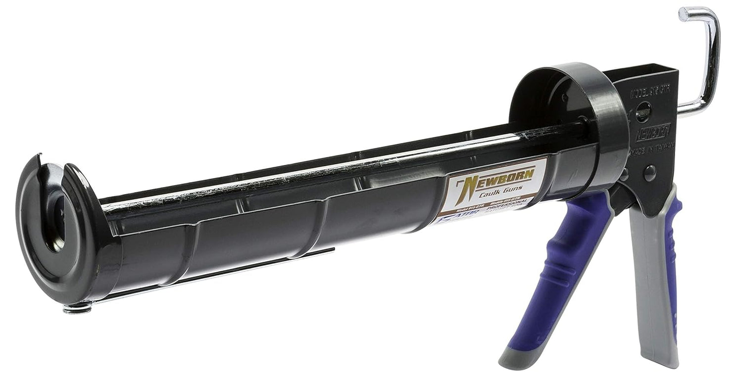 Newborn Super Ratchet Rod Cradle Caulking Gun with Gator Trigger Comfo ...