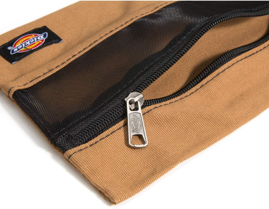 Dickies 57018 Set of 3 Small Canvas Utility Pouches, Zippered, for Organizing Small Tools and Fasteners