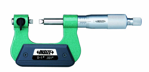 INSIZE 3281-1 Screw Thread Micrometer, 0" - 1", Graduation 0.001"