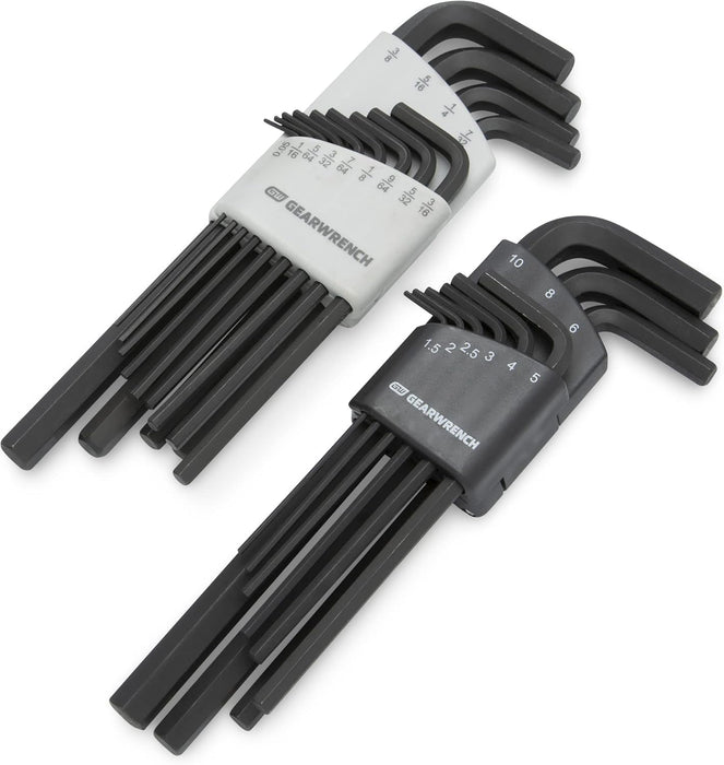 GEARWRENCH 131 Piece 1/4", 3/8", 1/2" Drive SAE/MM Mechanics Tool Set - 89089