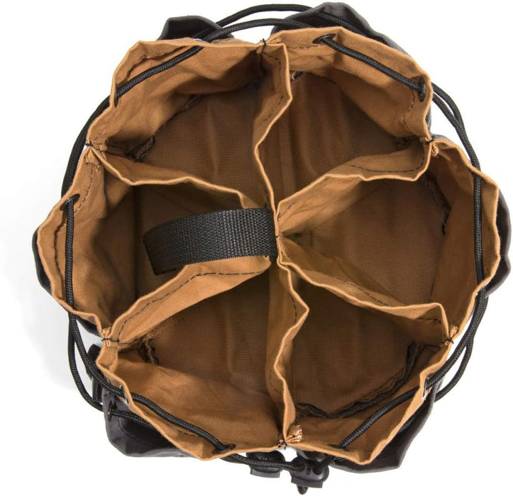 Dickies 57004 12-Pocket Drawstring Work/Tool Bag, Heavy-Duty Drawstrings for Quick-Closure, Snap-Secured Tape Strap, Durable Canvas Construction